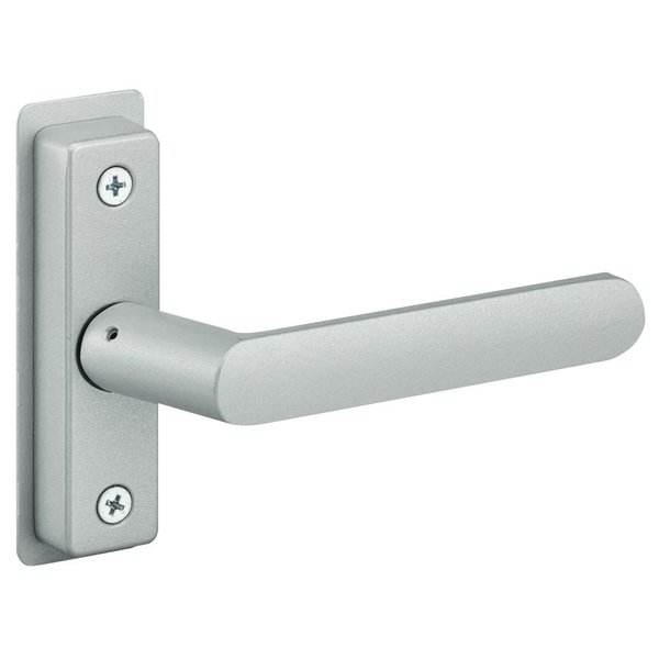 Adams Rite Flat Euro Lever Trim without Return, For 2-1/4 In. to 2-1/2 In. Thick Door, LH or LHR Paint 4568-502-130